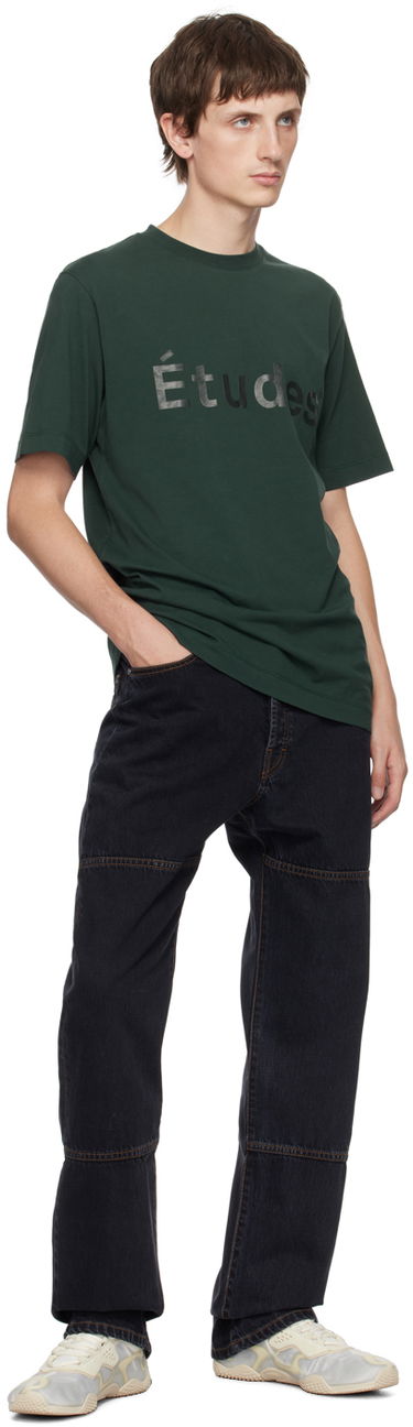 Тениска Études Wonder T-Shirt Зелено | H23MM112A01035, 3