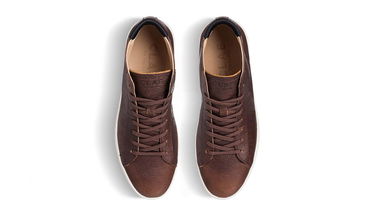 Кецове и обувки Clae Bradley Mid Cocoa Leather Кафяво | CL20CBM04-CCL, 2