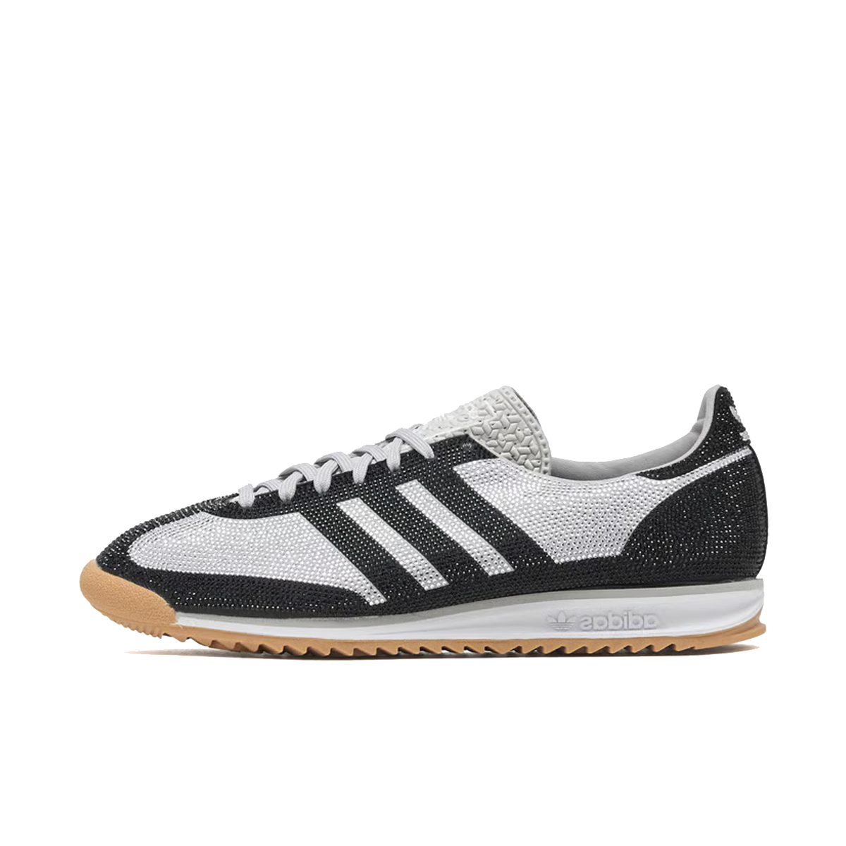 Кецове и обувки adidas Originals SL 72 Rhinestone "Black/Grey" Бяло | KJ6151, 0
