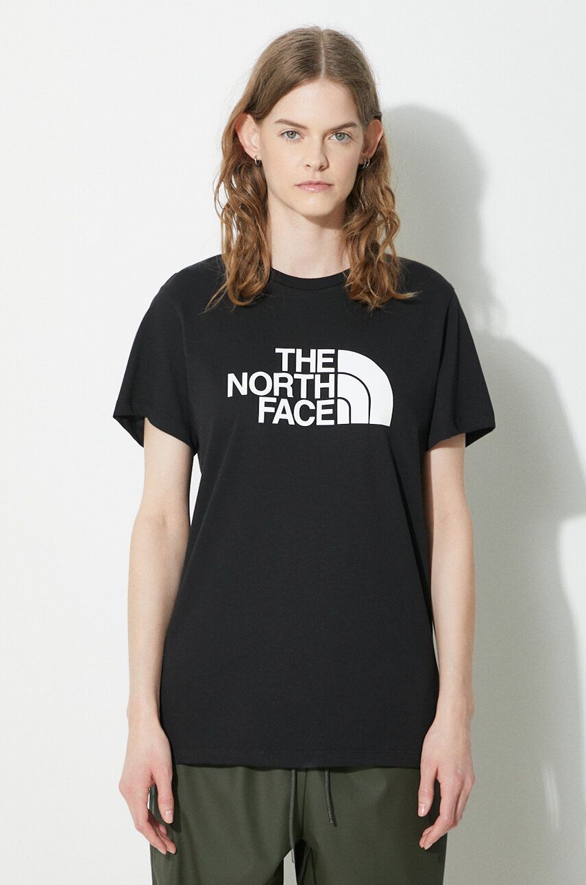 Тениска The North Face W S/S Relaxed Easy T-Shirt Черно | NF0A87N9JK31, 0
