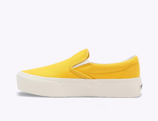 Кецове и обувки Vans Classic Slip-On Platform W Жълто | vn0a5kxbb101