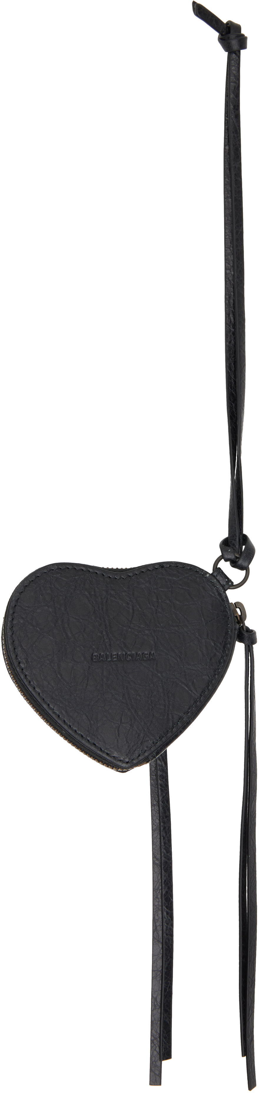 Ключодържатели Balenciaga Balenciaga 'Le City' Heart Box Bag Charm Черно | 819666 2ABEK, 1