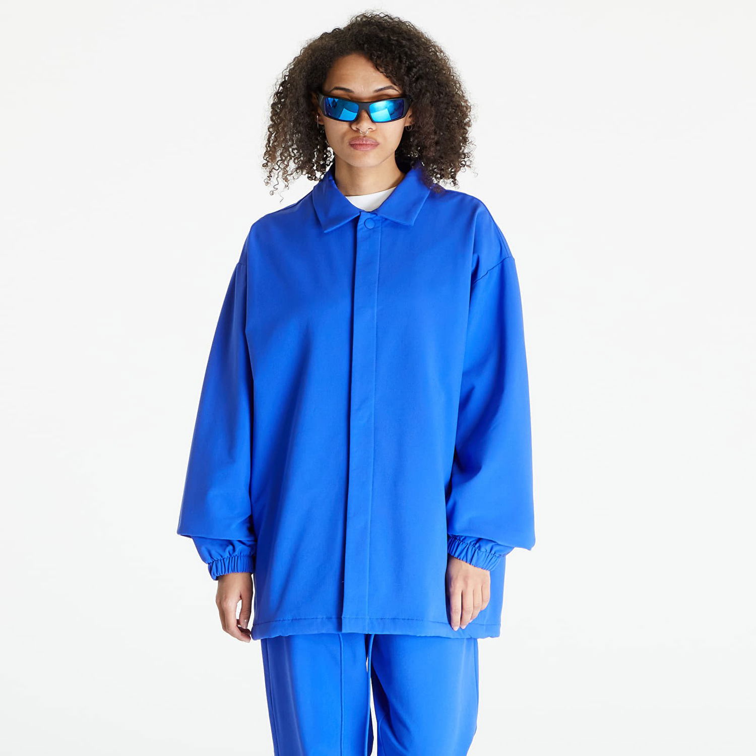 Яке adidas Originals Adicolor Basketball Jacket UNISEX Lucid Blue Синьо | IW1633, 0