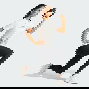 Тениска adidas Performance Les Mills Graphic T-Shirt Бяло | IS2362, 4