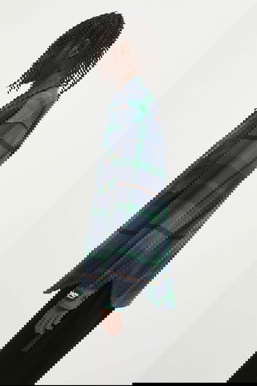 Риза AAPE by A Bathing Ape Main Long Sleeve Regular Fit Classic Collar Flannel Plaid Shirt Многоцветен | AAPSTM8504XXN, 1