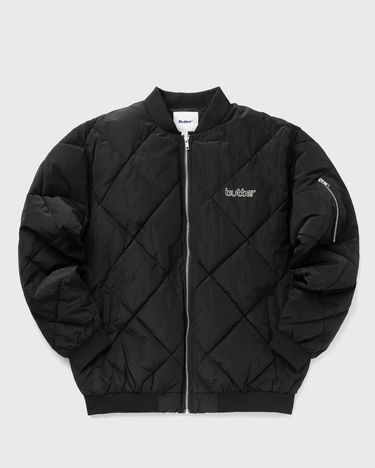 Яке бомбър Butter Goods Quilted Bomber Jacket Черно | P23429, 1