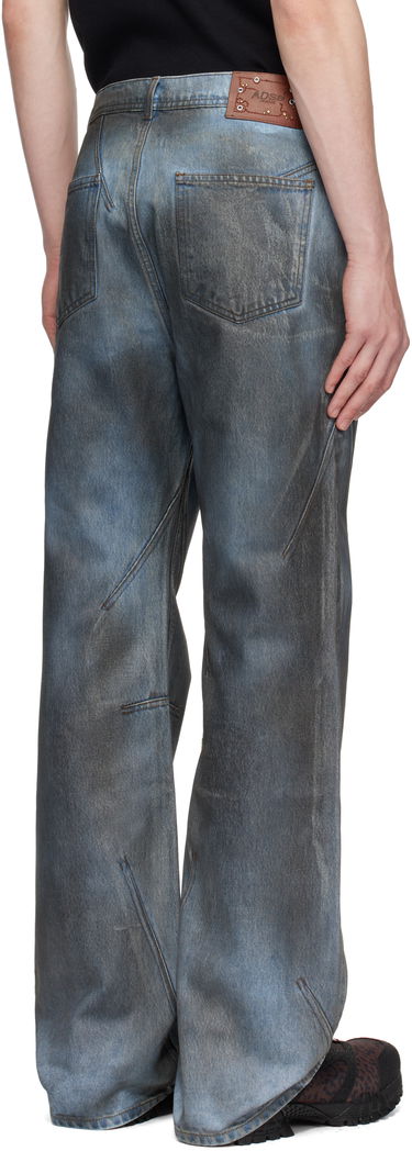 Дънки Andersson Bell Andersson Bell Dirty Spray Washed Wide Leg Jeans Синьо | apa815m, 2