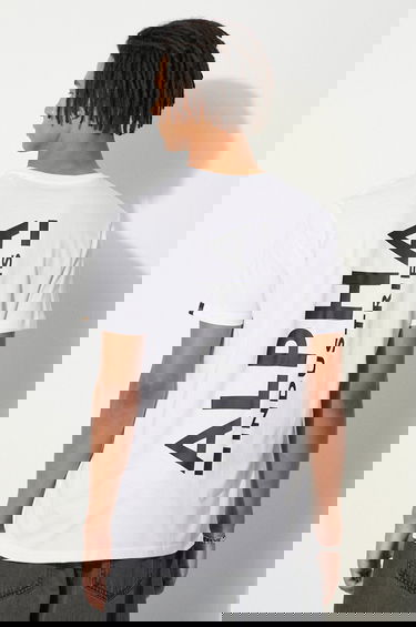 Тениска Alpha Industries Backprint T-Shirt With Print Бяло | 128507.09, 3