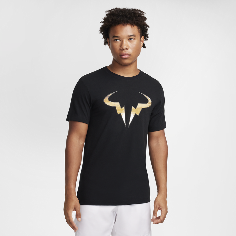 Тениска Nike Rafa Dri-FIT Tennis T-Shirt Черно | HJ0528-010