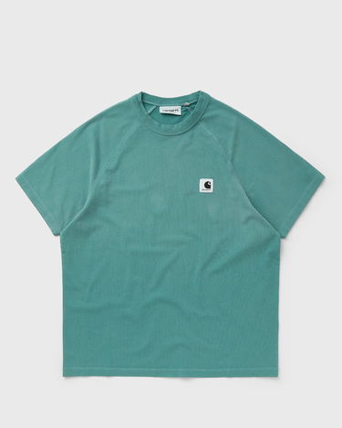 Тениска Carhartt WIP Women's Hudson Short Sleeve T-Shirt Зелено | I035138-2ZU.5F, 2
