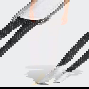Спортни панталони adidas Originals Pinstripe Fleece Pants Черно | IB8382, 2