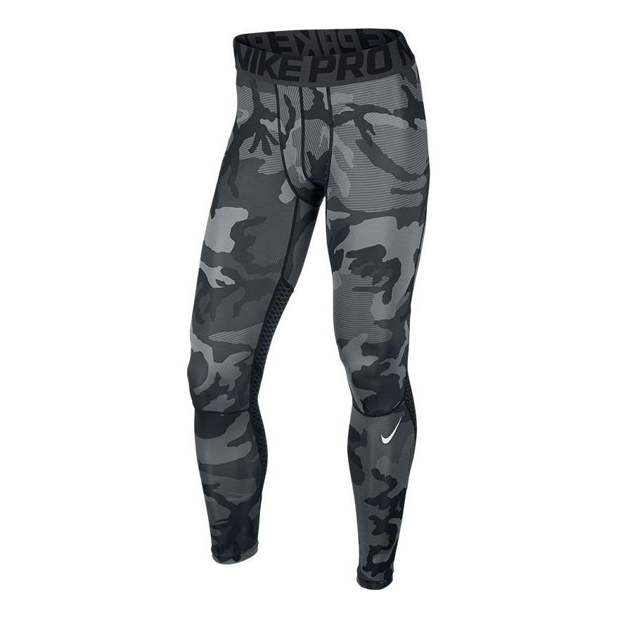 Чорапи Nike Camouflage Sports Tights Черно | 801227-010, 0