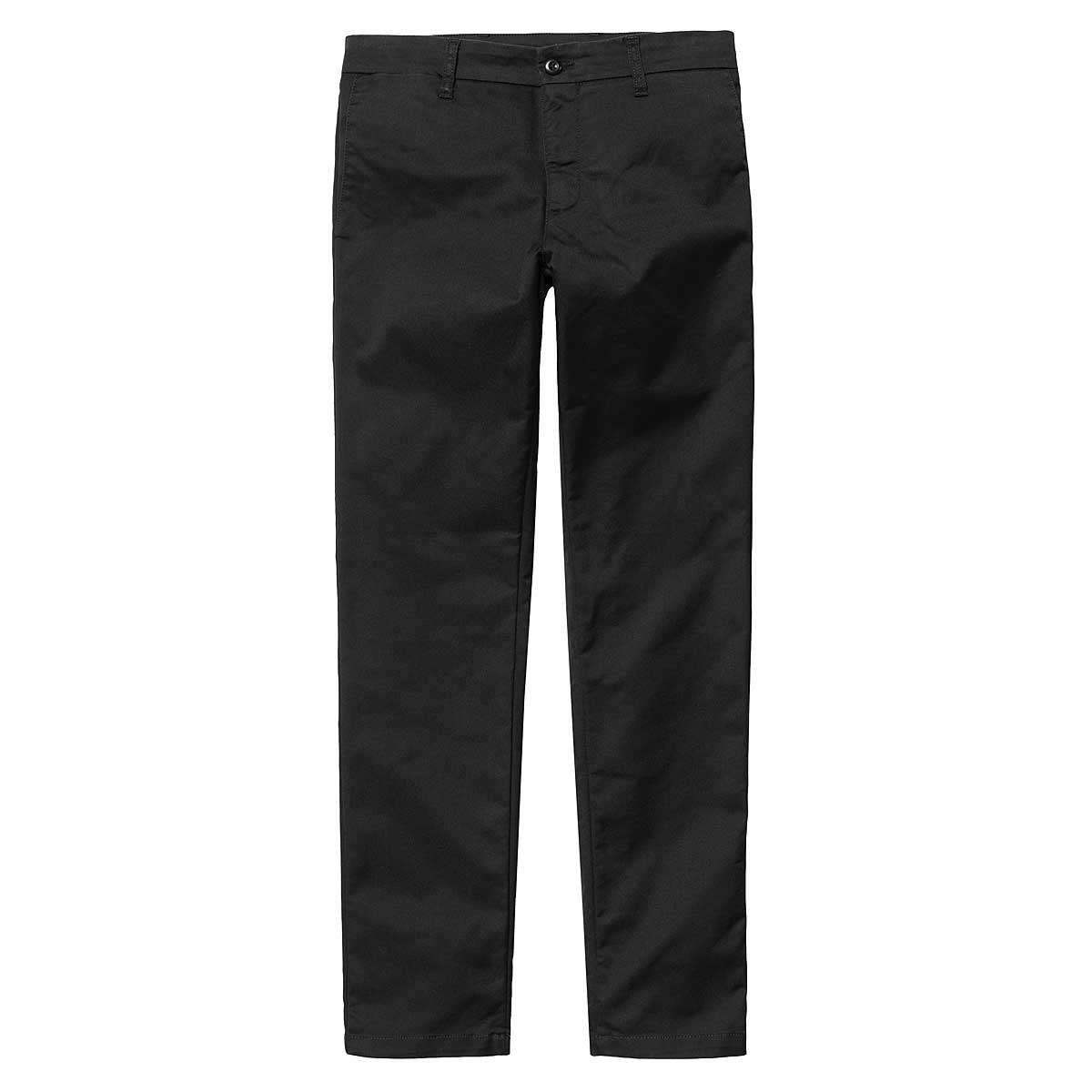 Панталони и дънки Carhartt WIP Sid, nero rinsed Черно | I003367.89.02, 1