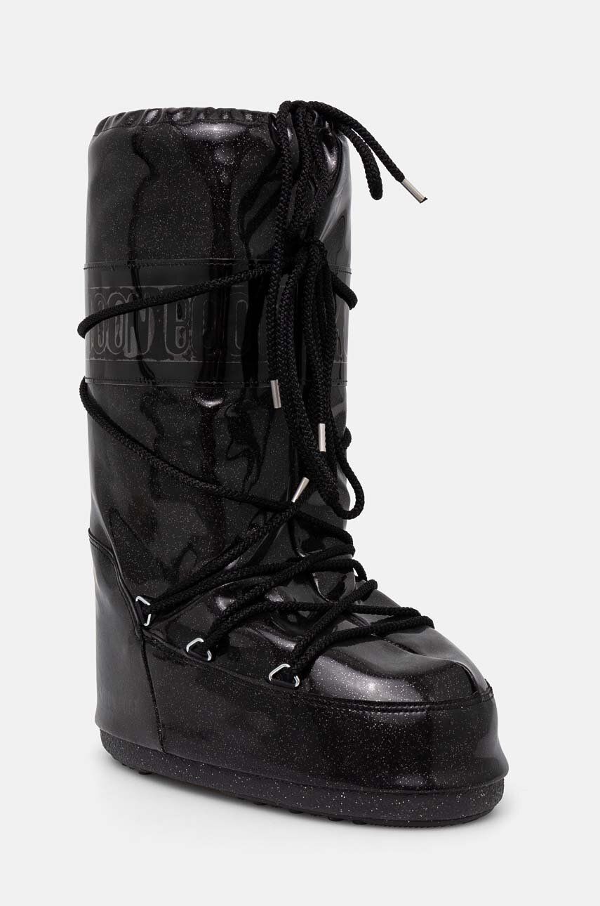 Кецове и обувки Moon Boot MB ICON GLITTER Boots Черно | 80D1402850.N001, 0