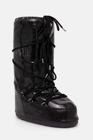 Кецове и обувки Moon Boot MB ICON GLITTER Boots Черно | 80D1402850.N001, 0