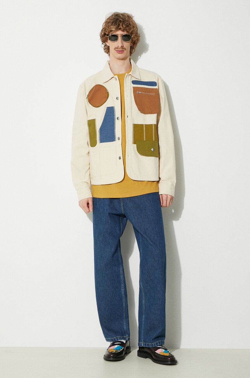 Яке MARKET Workstations Overshirt Jacket Бежово | 406124002, 1
