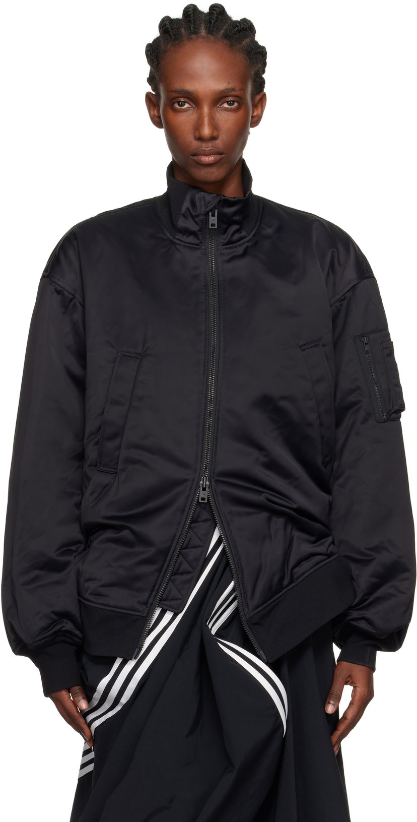 Яке бомбър Y-3 Y-3 Bomber Jacket Черно | JX2292