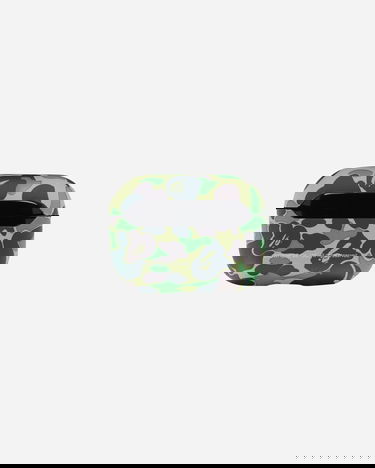 Ключодържатели BAPE A Bathing Ape Camo Airpods Pro Case Зелено | 1G20182194 001, 3