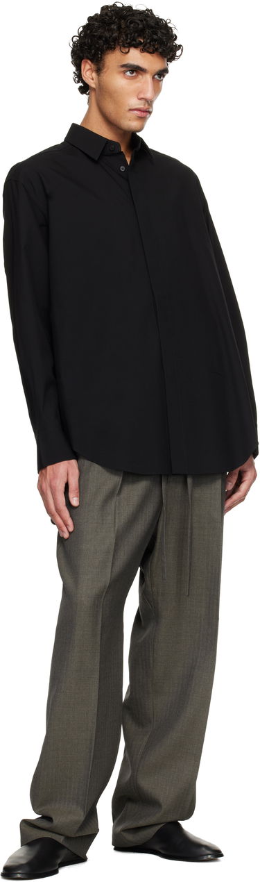 Риза Fear of God Cotton Wool Oxford Classic Shirt Черно | FG25FW60-606OXF-001, 3