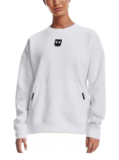 Суитчър Under Armour Sweatshirt Summit Knit Oversize Бяло | 1374118-100