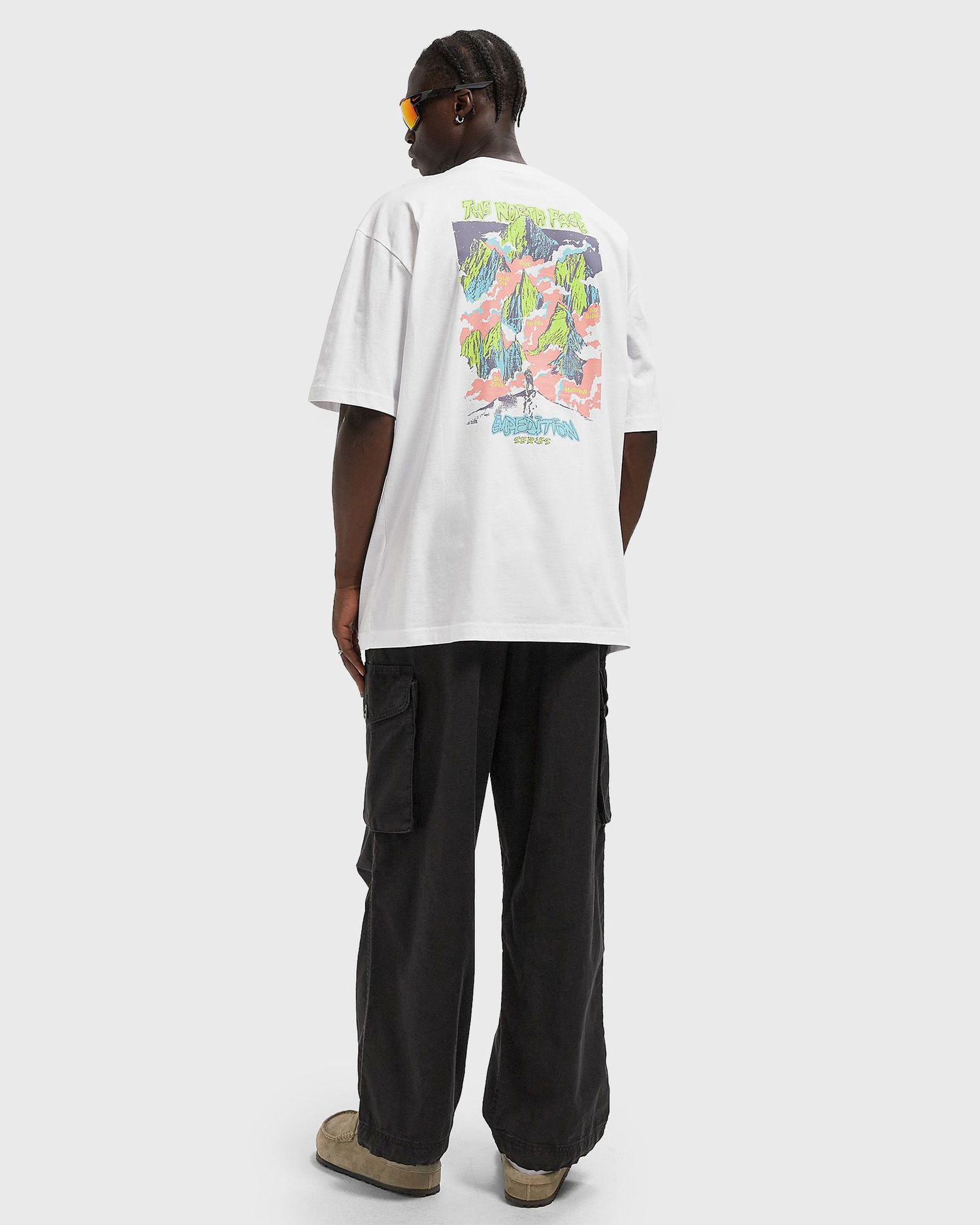 Тениска The North Face The North Face Expedition Series Oversized T-Shirt Бяло | NF0A8E3CFN41, 1