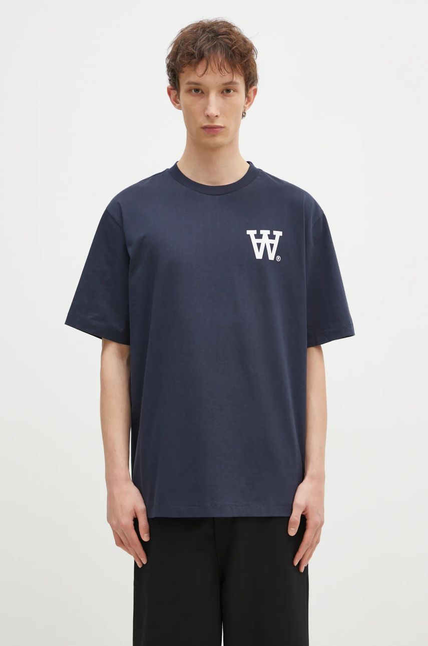 Тениска WOOD WOOD Wood Wood Asa Not To Be Trusted T-Shirt Тъмно синьо | 10325706.2222, 0