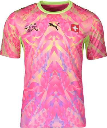 Фланелка Puma Switzerland Replica Concept Geometric Goalkeeper Jersey 2026 Многоцветен | 783612-90, 0
