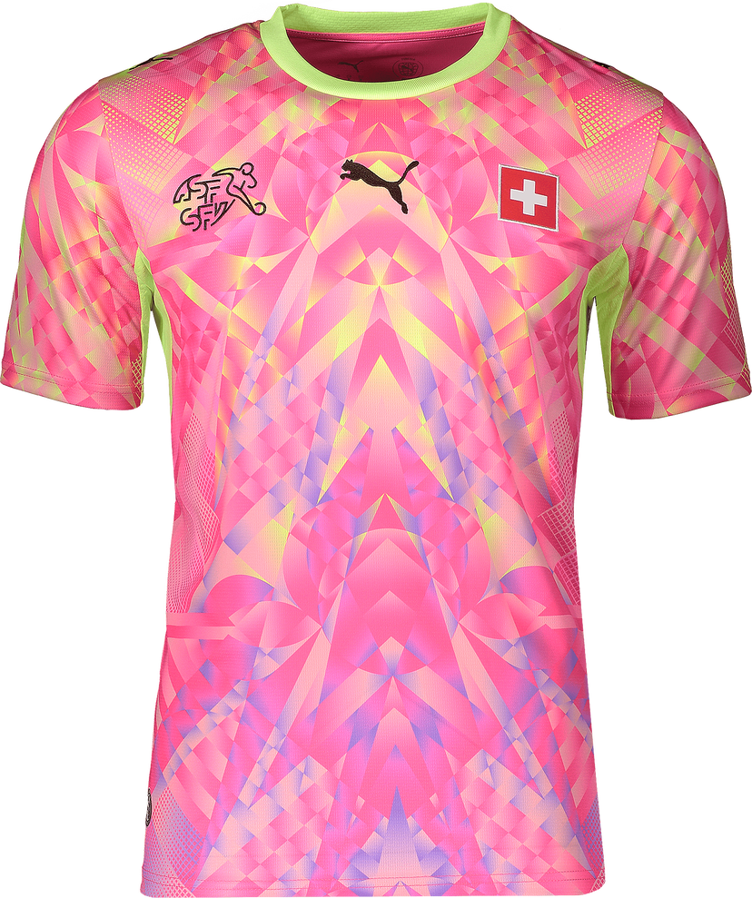 Фланелка Puma Switzerland Replica Concept Geometric Goalkeeper Jersey 2026 Многоцветен | 783612-90