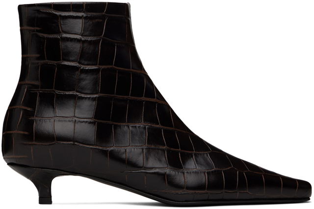 TOTEME 'The Slim' Kitten Heel Ankle Boots
