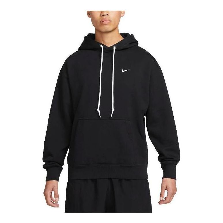 Суитчър Nike Solo Swoosh Terry Pullover Hoodie Черно | DX0814-010, 0