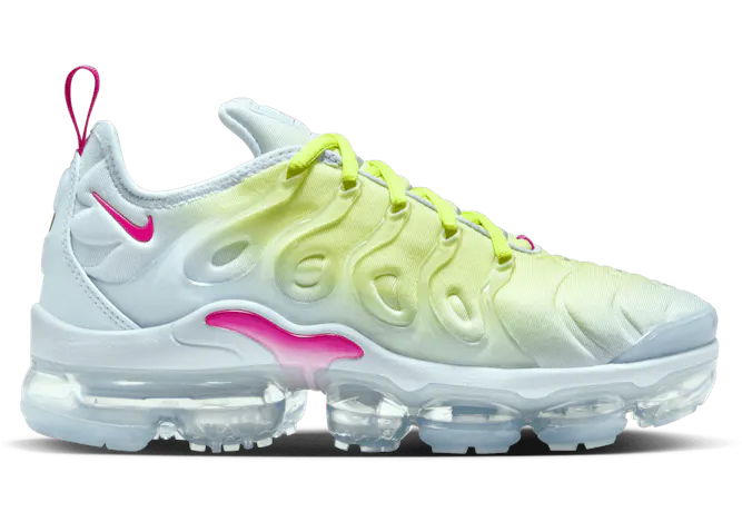 Кецове и обувки Nike Air Vapormax Plus Blue Tint Lemon Twist (Women's) Сиво | FQ8882-423, 0