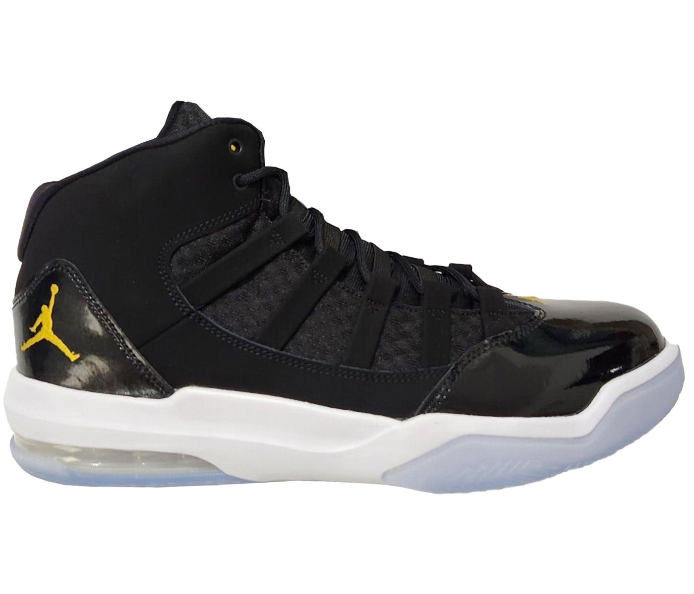 Кецове и обувки Jordan Max Aura Black Gold Черно | AQ9084-041, 0