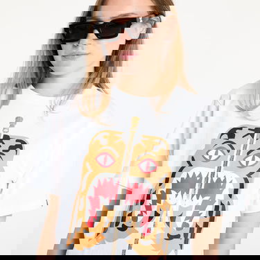 Тениска BAPE A BATHING APE Colors Tiger Graphic T-Shirt Бяло | 001TEL301021MWHT, 1