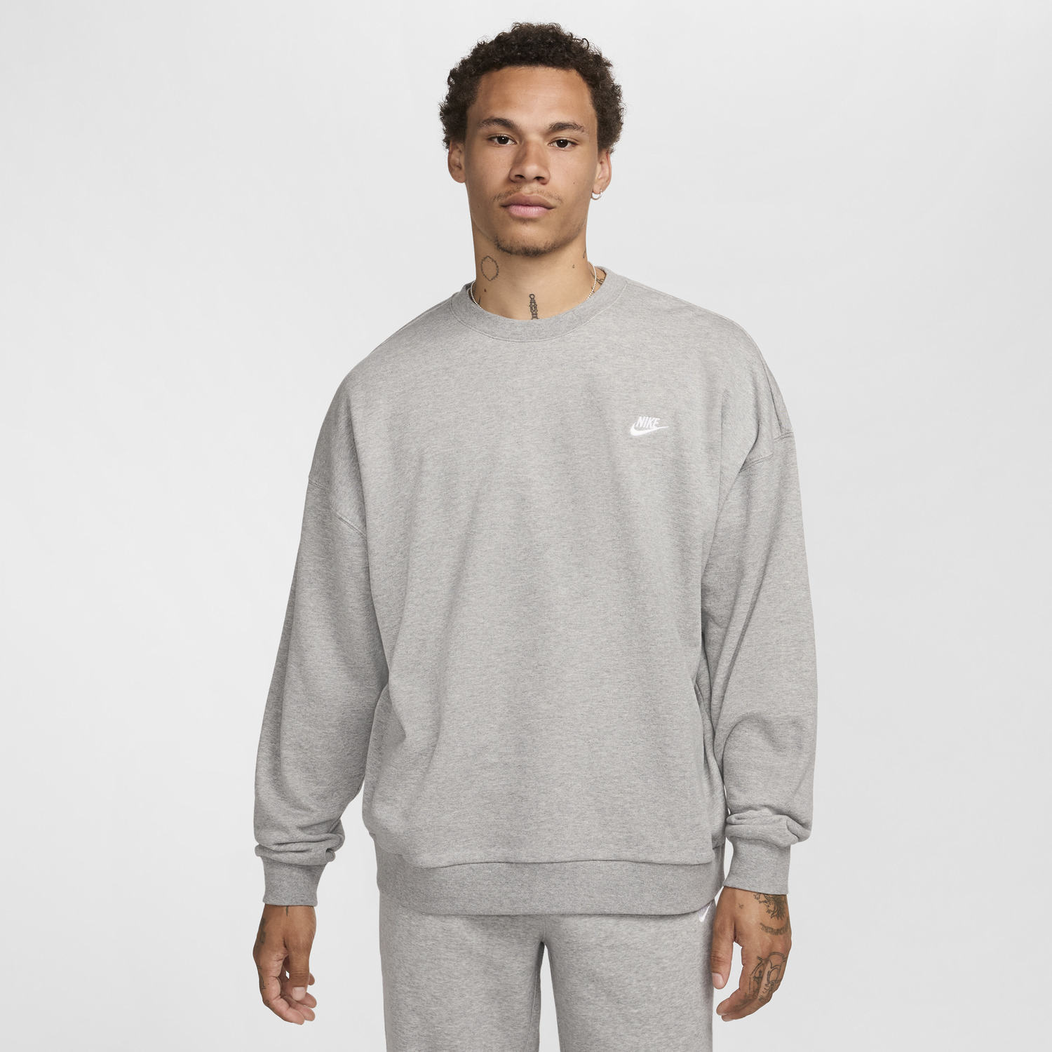 Суитчър Nike Club Fleece Сиво | HJ1819-063, 0