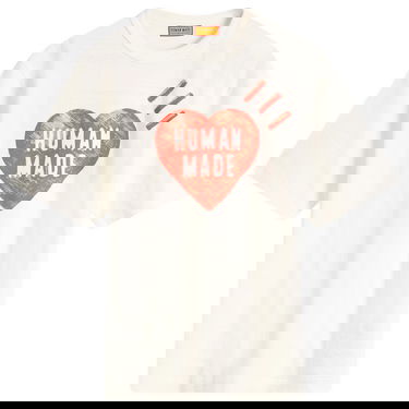 Тениска Human Made Big Heart T-Shirt Size Large Бяло | HM30TE015-WHT, 1