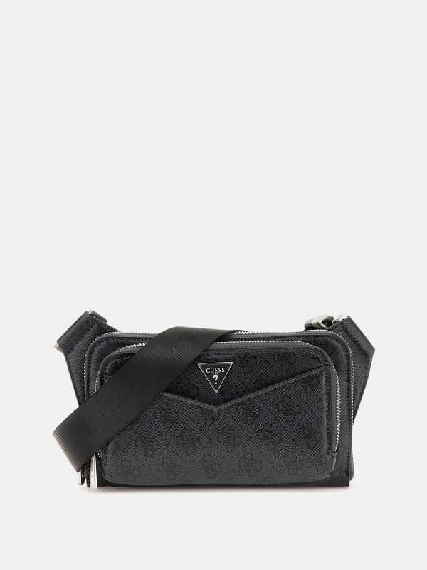 Чанта за кръста GUESS Guess Siena 4G Logo Belt Bag Черно | HMSILOP5114, 0