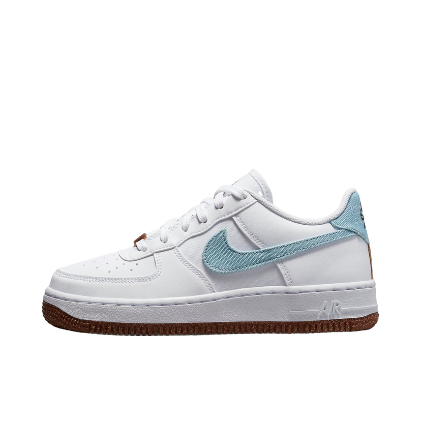 Кецове и обувки Nike Air Force 1 LV8 GS Бяло | da3093-100