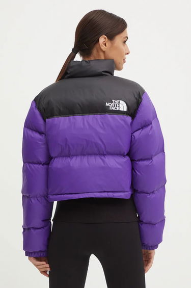 Пухо яке The North Face W NUPTSE SHORT JACKET Лилаво | NF0A5GGES961, 2