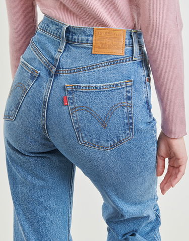 Дънки Levi's Levis RIBCAGE BELLS Синьо | A7503-0009, 4