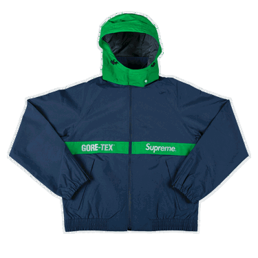 Яке Supreme Gore-Tex Court Jacket Синьо | FW18J62 WHITE, 0