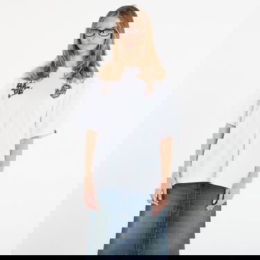 Тениска BAPE BAPE® x FOOTSHOP - Scribble Logo Tee UNISEX White Бяло | 001TEL721323MWHT, 1