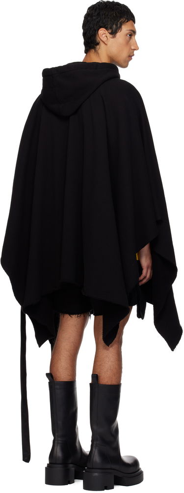 Суитчър Rick Owens DRKSHDW Poncho Hoodie Черно | DU02E7275 FSL, 2