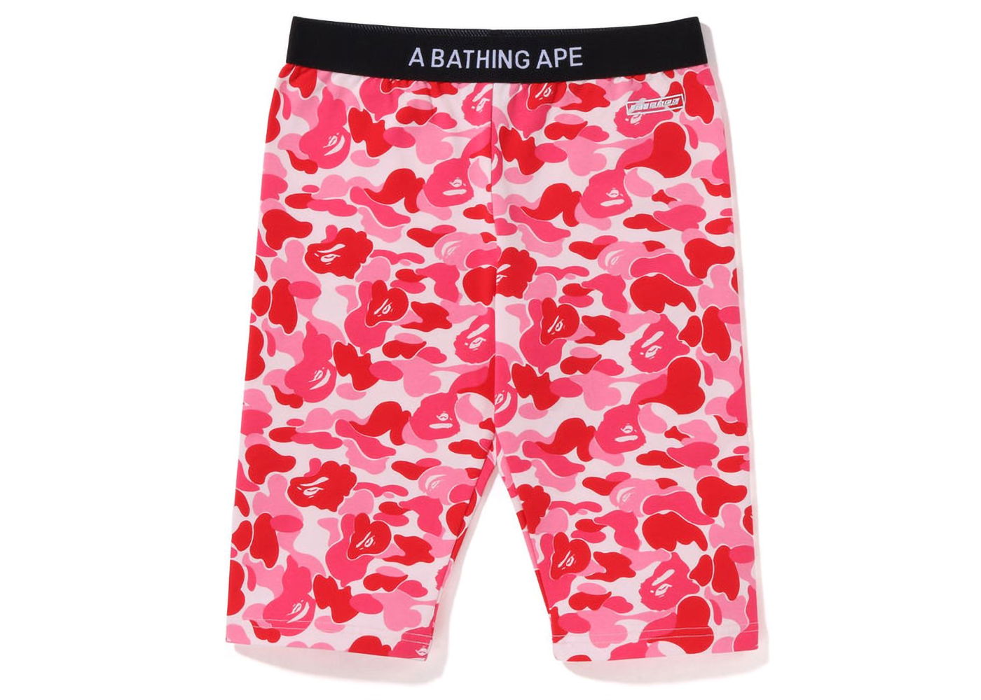 Къси панталони BAPE ABC Camo Biker Shorts Розово | 1I30-283-004, 0