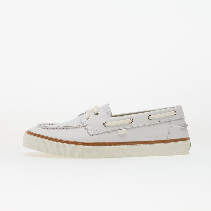 Кецове и обувки Cariuma Mare Boat Shoe White Сиво | 633304W13 M