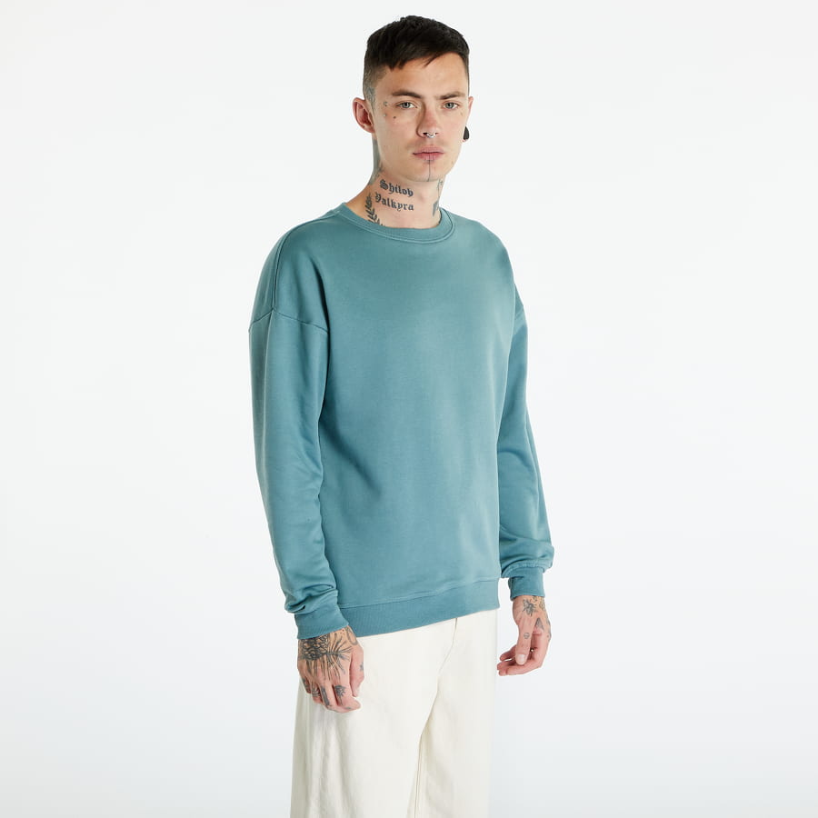 Пуловер Urban Classics Sweat Crewneck Тюркоазено | TB1591-00747, 0