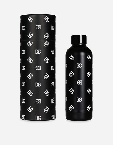 Бутилки за пиене Dolce & Gabbana Dolce & Gabbana 500ml Water Bottle with DG Logo Print Черно | TC0169TCA42U0074, 0