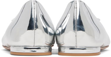 Кецове и обувки Gianvito Rossi Metallic Crystal-Embellished Jaipur Ballerina Flats Металик | G22131-05RIC-MET, 1