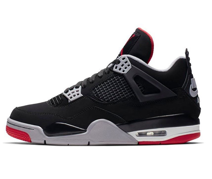 Кецове и обувки Jordan Air Jordan 4 Retro OG "Bred" 2019 Черно | 308497-060, 0