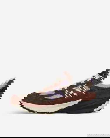 Кецове и обувки New Balance 990v6 Made in USA Кафяво | U990OP6, 3