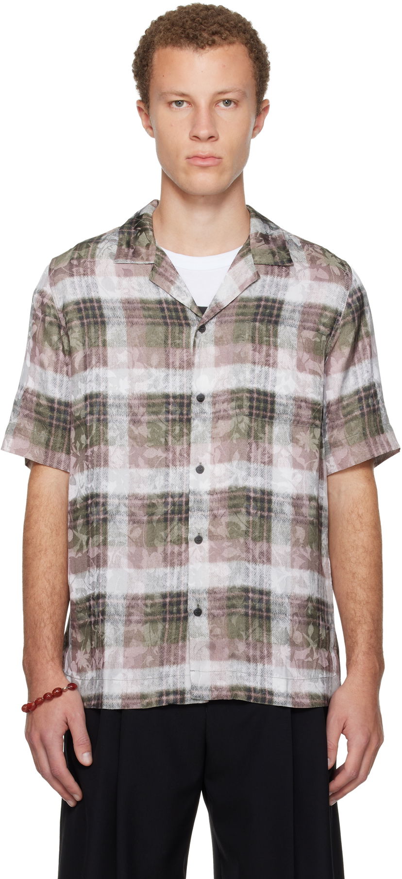 Риза Dries Van Noten Dries Van Noten Boxy Viscose Shirt Многоцветен | 252-020742-2028